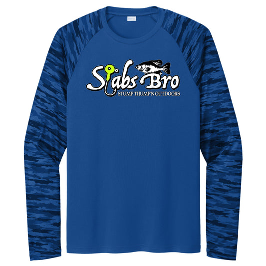 Long Sleeve Drift Camo Performance Tee