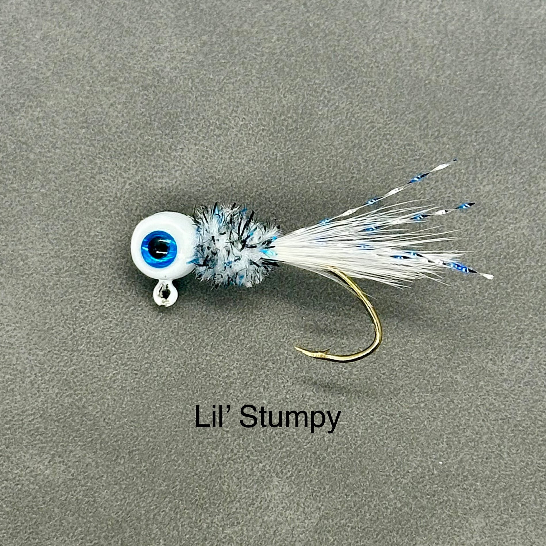 Custom Hand Tied Crappie Jigs 3 pack Available in 3 sizes