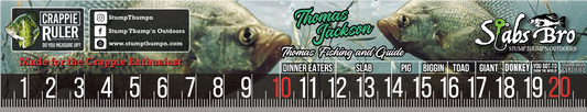 Slabs Bro Crappie Ruler