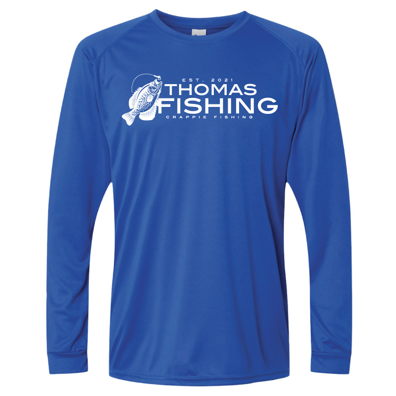 Thomas Fishing Long Sleeve Performance Tee