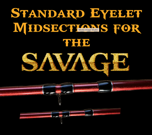 Savage Rod Standard Eyelet Midsections